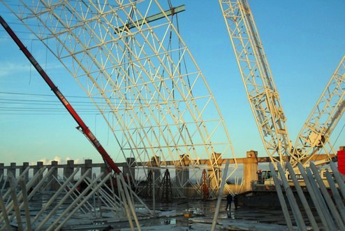 辛集大门网架工程